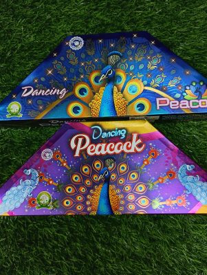Dancing Peacock Tri Feather